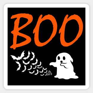 Bats are Scared of Ghosts Too Boo Ghost Halloween Gifts Sticker